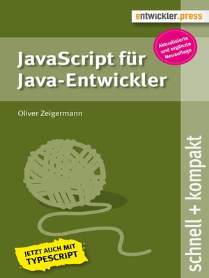 cover image of JavaScript für Java-Entwickler